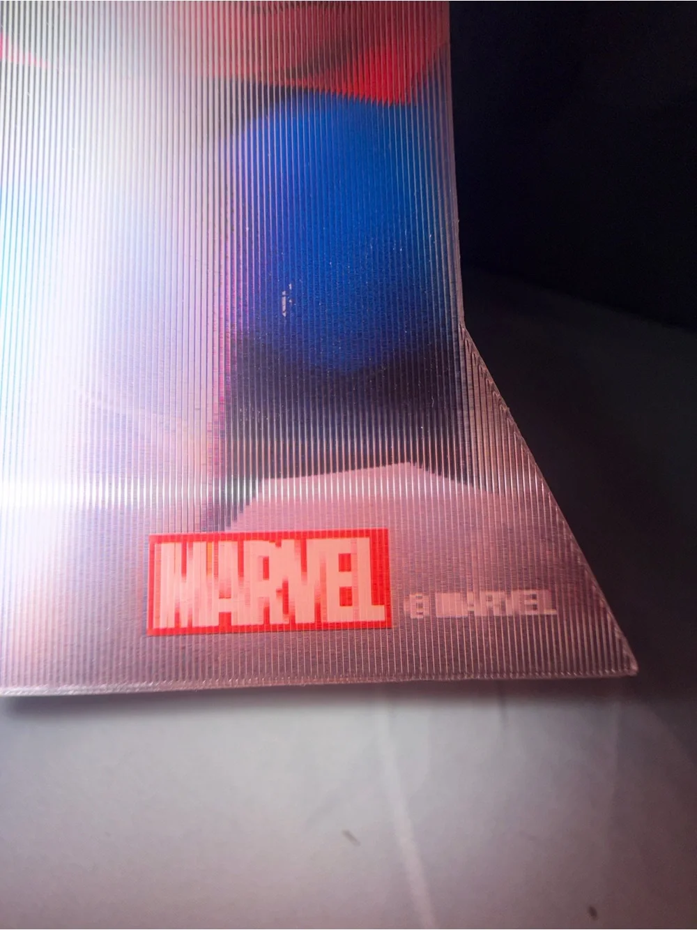 Marvel Spider-Man Multicolor Decorative Wall Letter